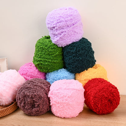1 Roll 70m 6mm Super Soft Fluffy Plush Yarn