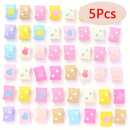 5/10PCS Mixed Shape Metal Bead Set
