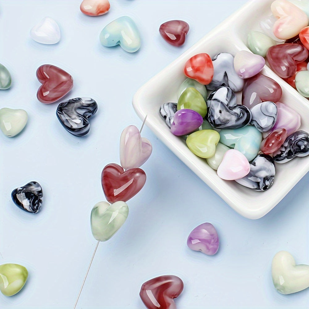 Love Acrylic Beads