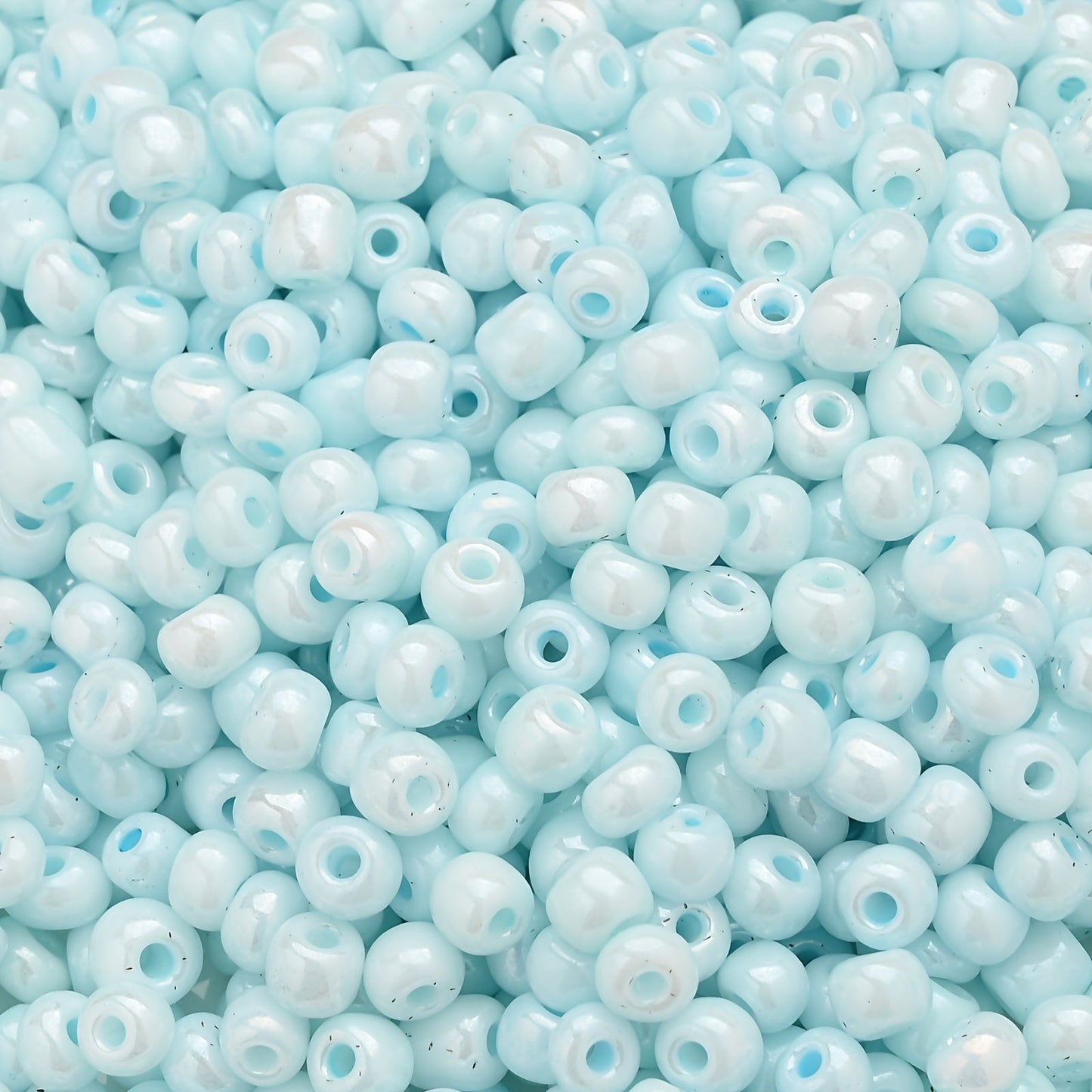 50G 3mm Candy Color Glass Seed Bead Set