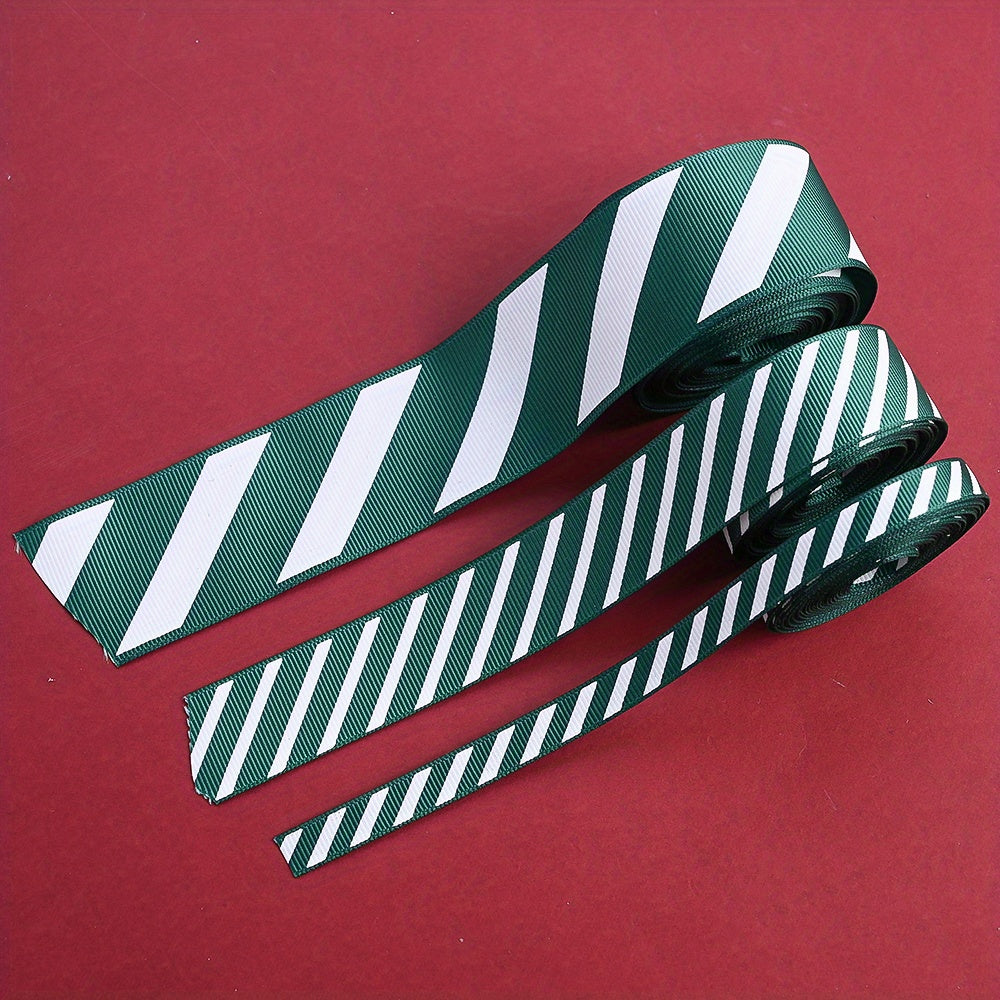 Christmas Striped Ribbon