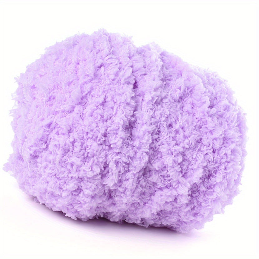 1 Roll 70m 6mm Super Soft Fluffy Plush Yarn
