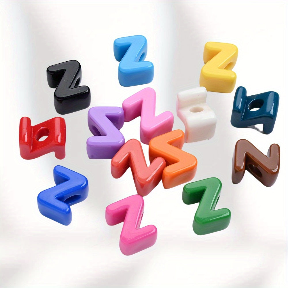 A-Z Acrylic Letter Spacer Beads