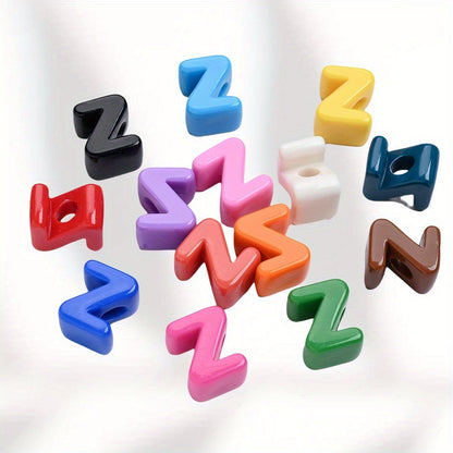 A-Z Acrylic Letter Spacer Beads