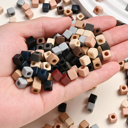 Square Acrylic Beads