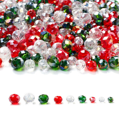Mixed Christmas and Halloween Glass Bead Set