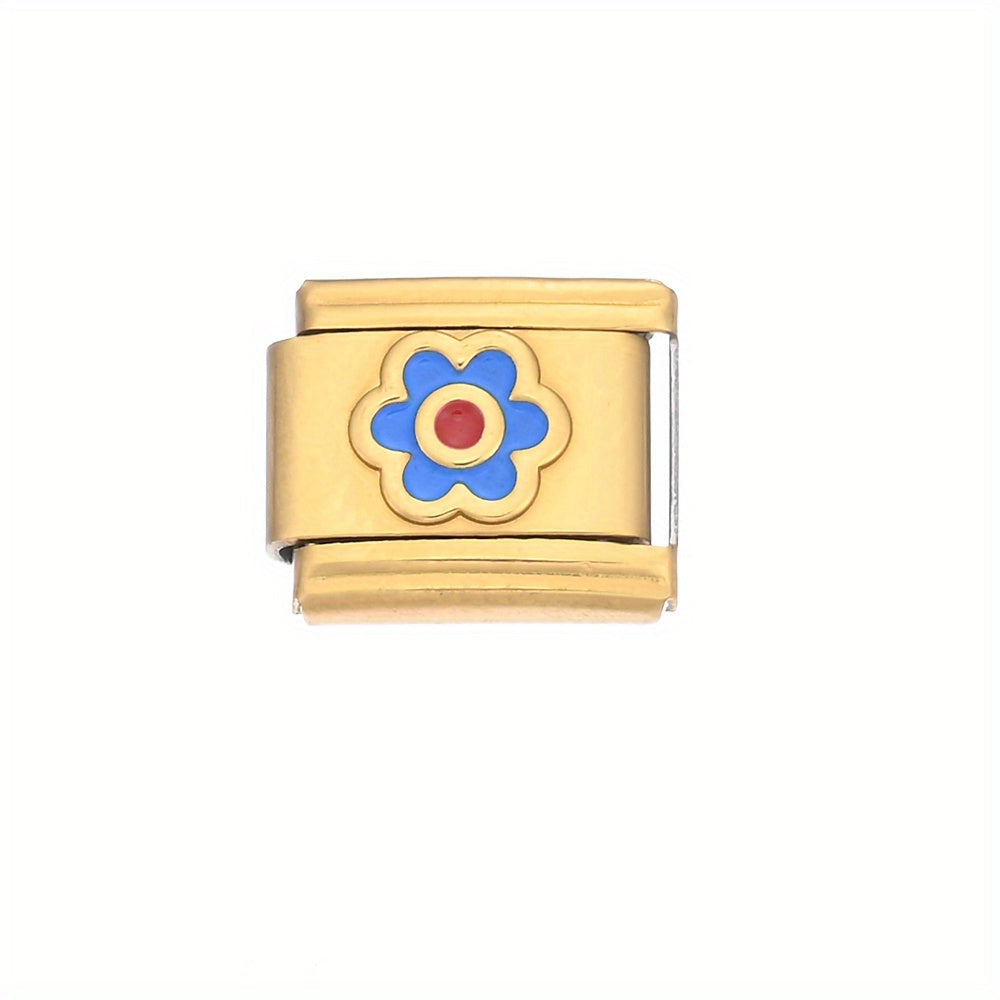 Flower Alloy Bracelet Module