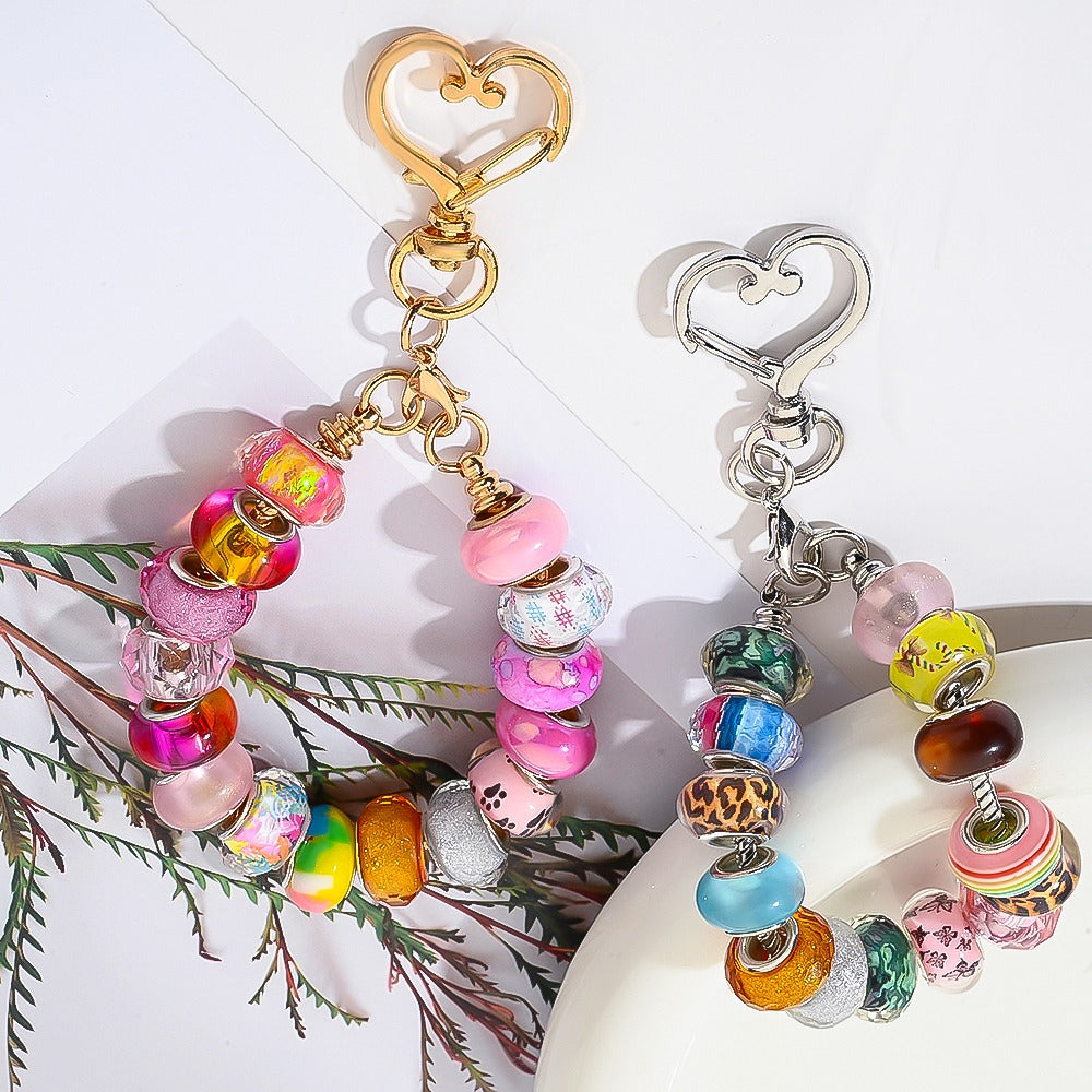 Blank Beadable Keychain Set