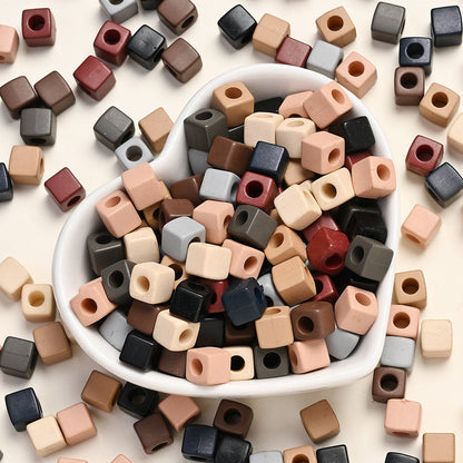 Square Acrylic Beads