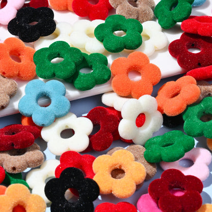 Crochet-Covered Wooden Beads