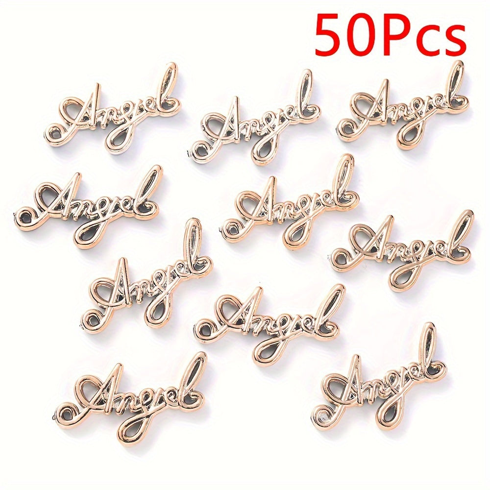 Angel Letter Patch Beads