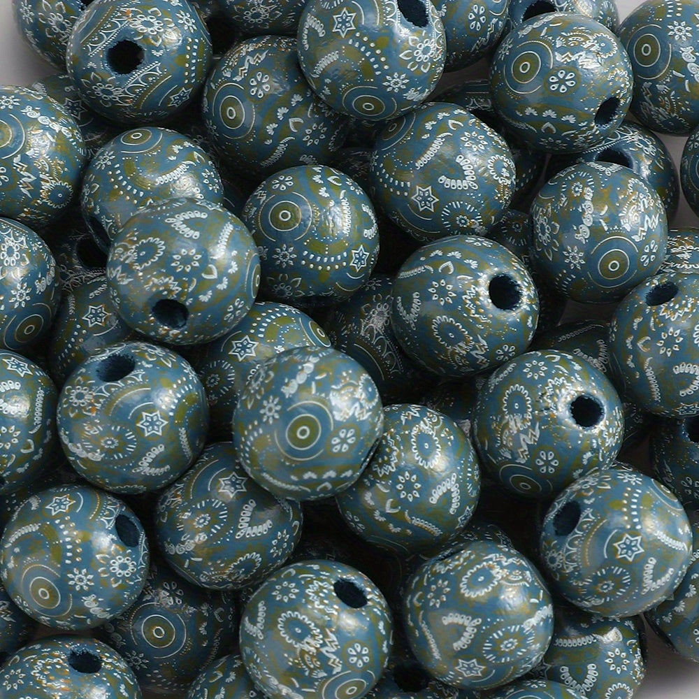 Bohemian Wooden Beads
