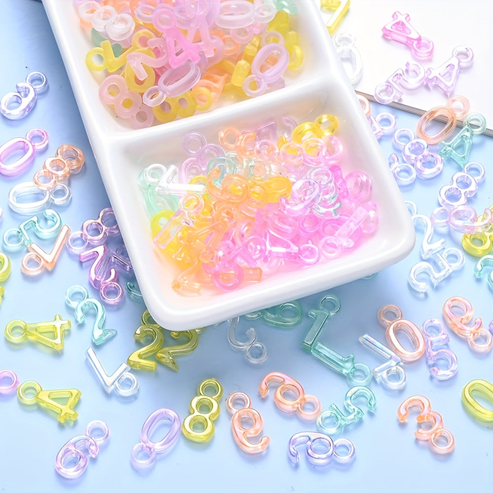 Colorful Acrylic Digital Pendants