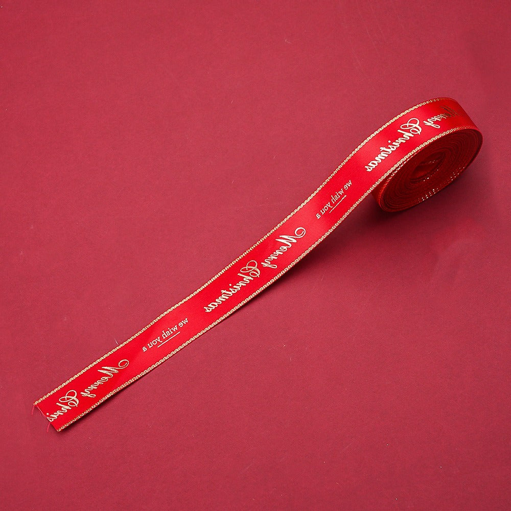 Christmas Glitter Ribbon