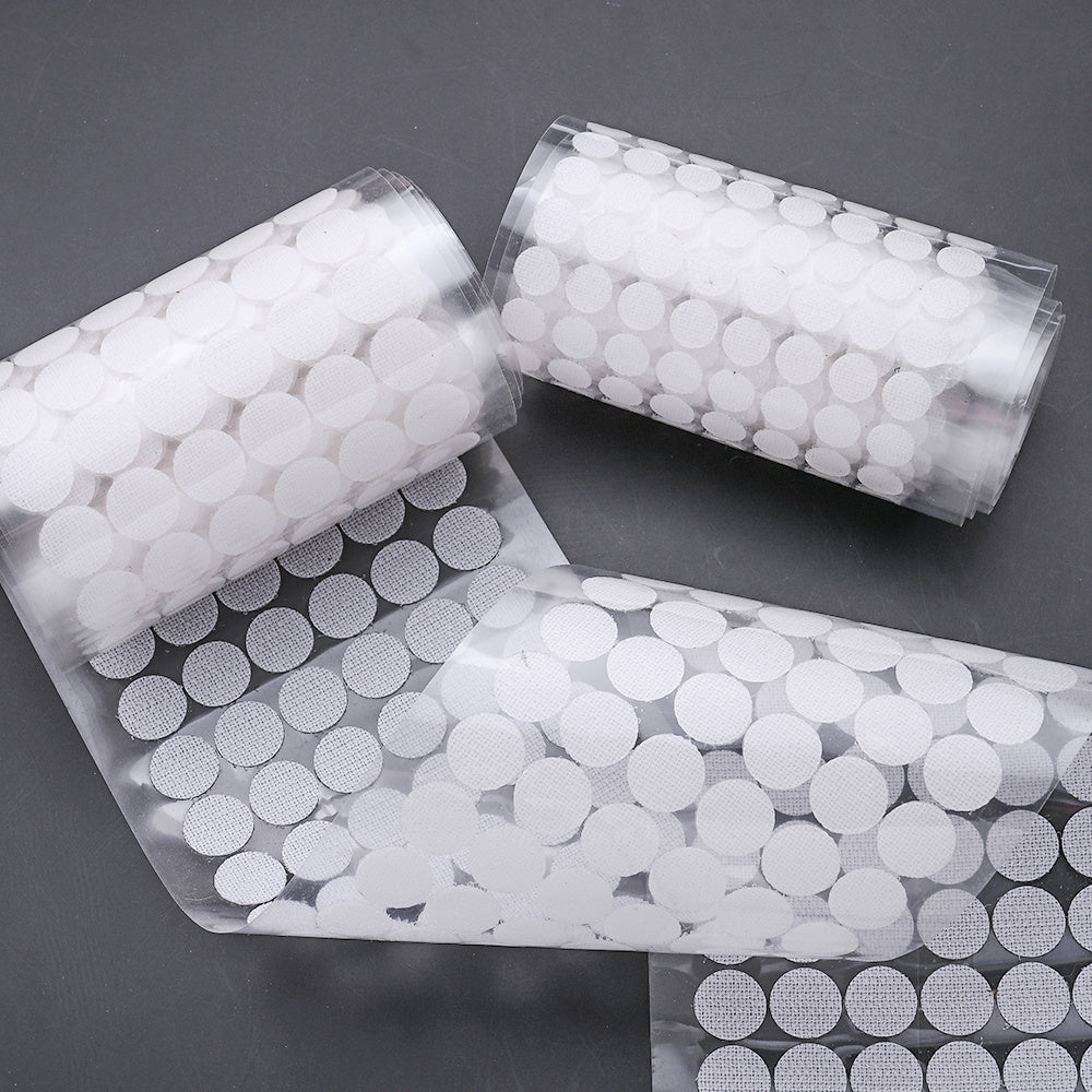 Self-Adhesive Hook and Loop Dots