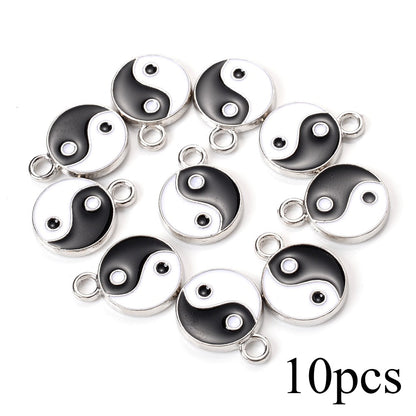 Yin Yang Alloy Pendants