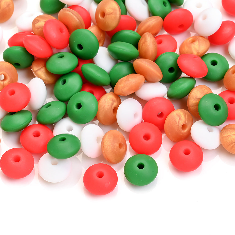 Silicone Abacus Beads