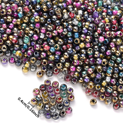 800pcs 4mm Glass Mini Beads
