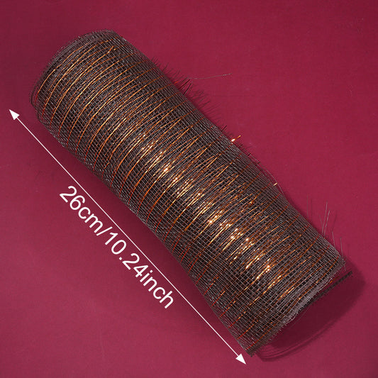 Christmas Plastic Mesh Ribbon