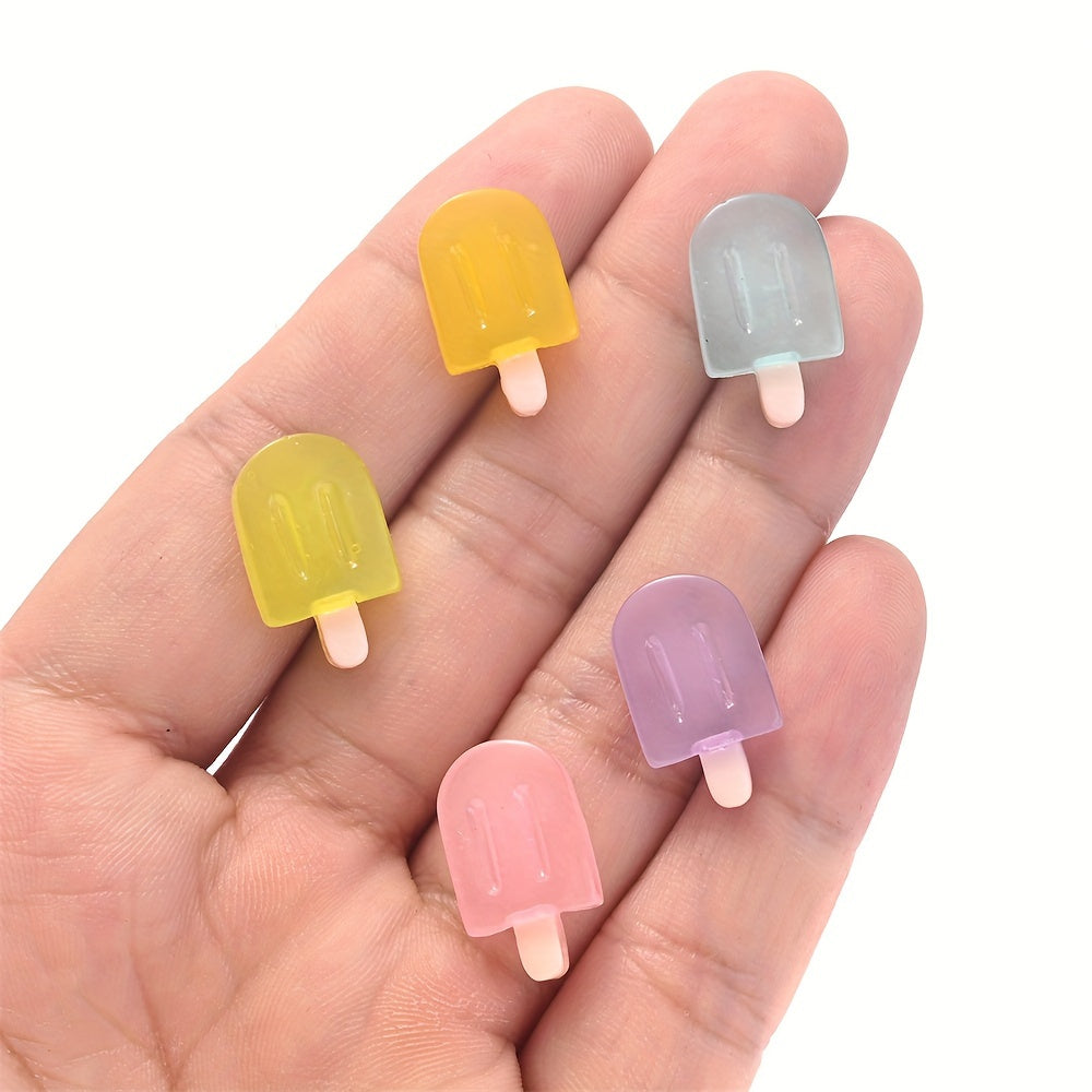 Luminous Popsicle Resin Beads