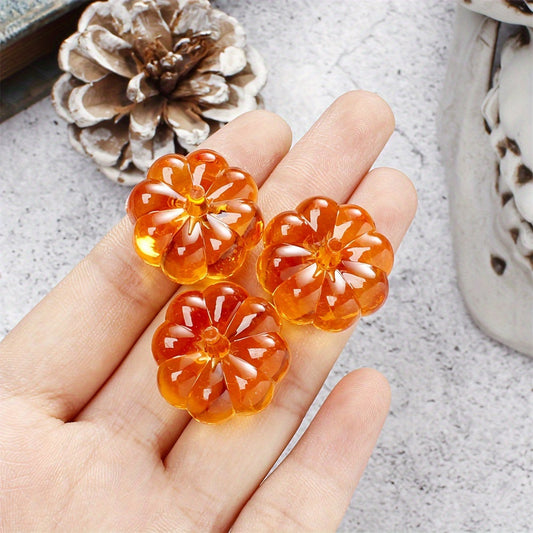Pumpkin Plastic Beads