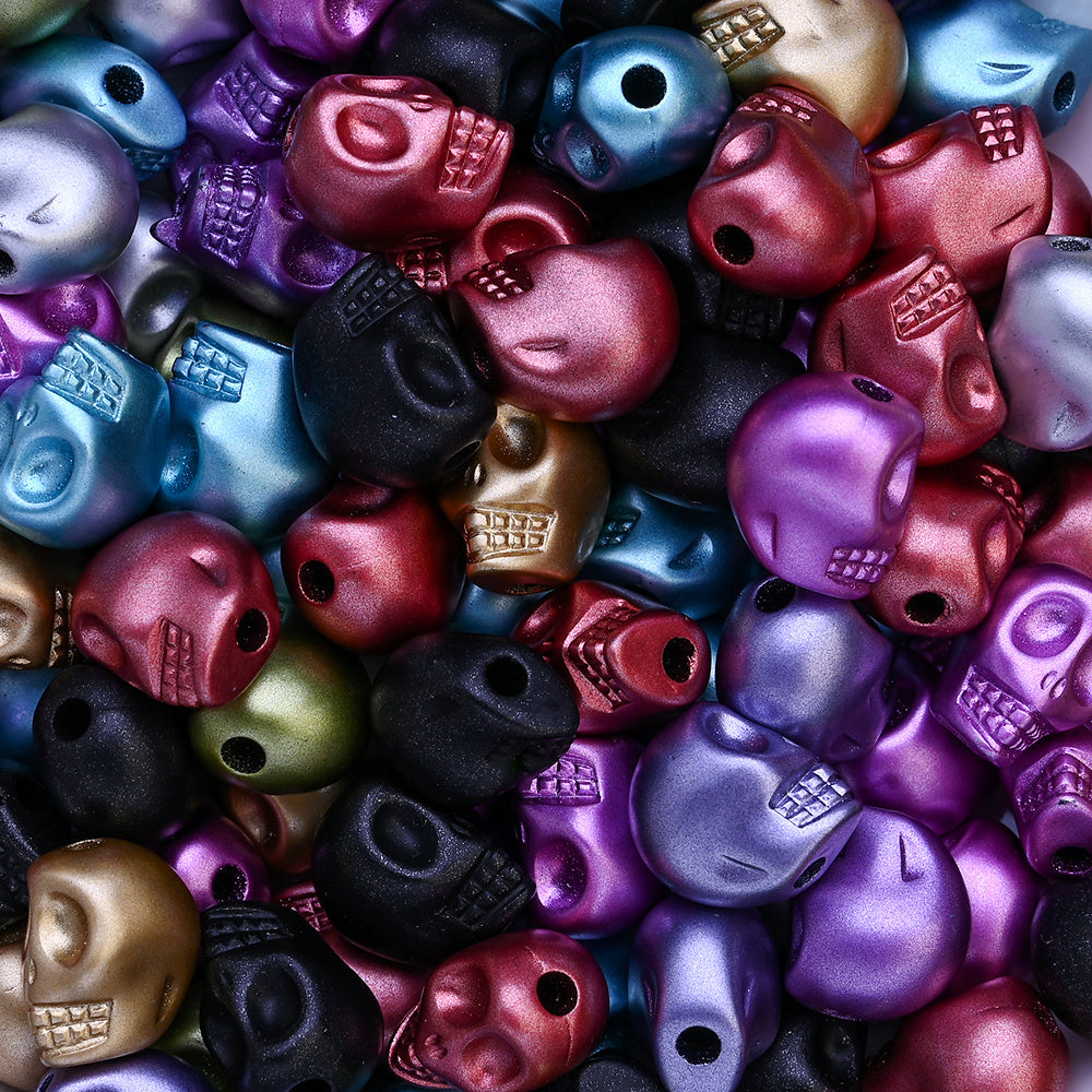 Acrylic Skull Charms