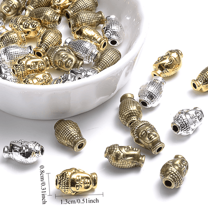 10pcs 8x13mm Head Beads