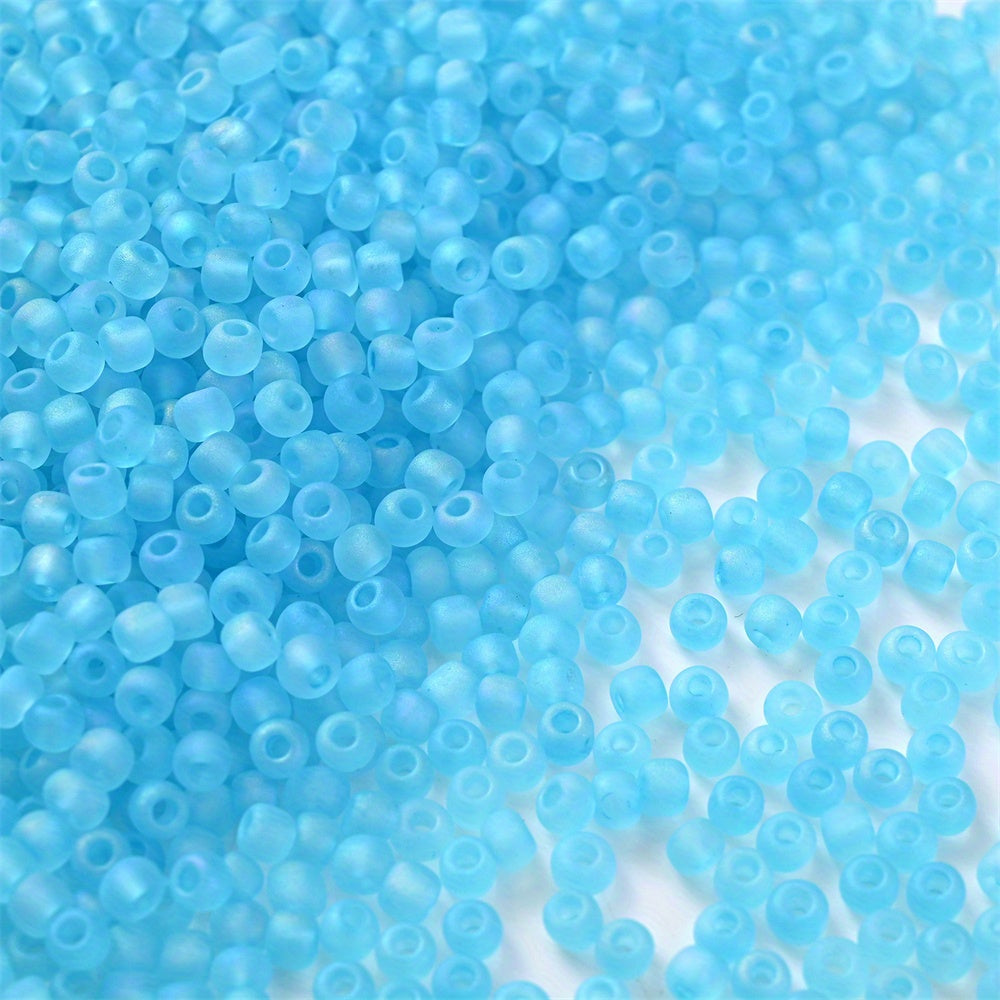 Colorful Frosted Seed Beads