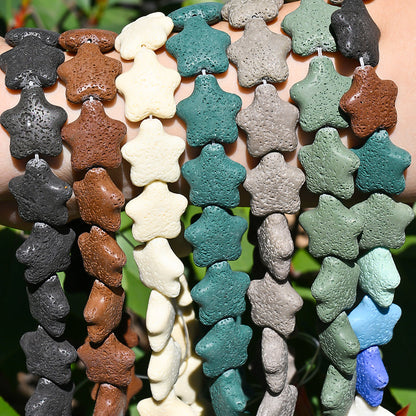Colorful Star Stone Bead