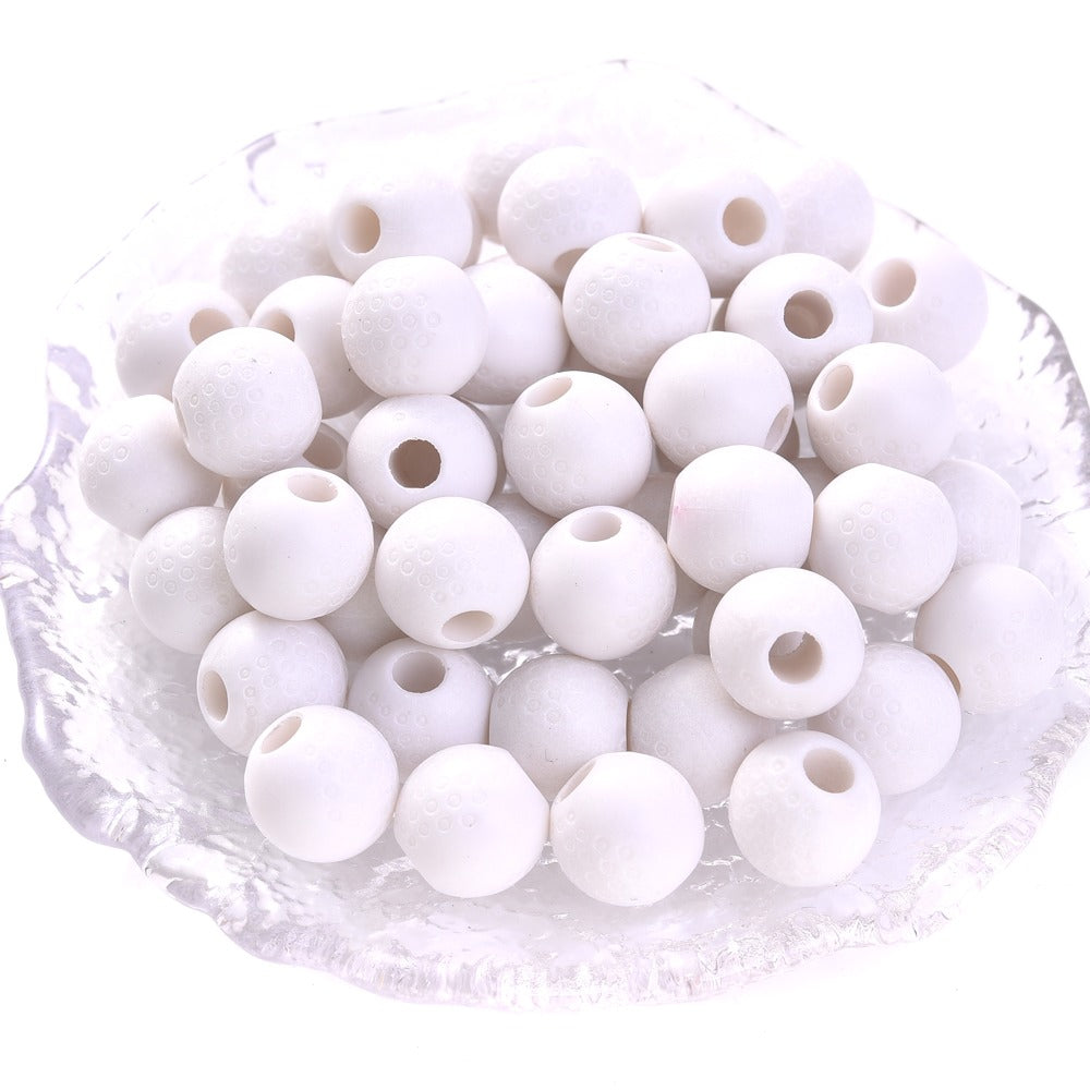 50pcs 39 Styles Mixed Sports Ball Beads