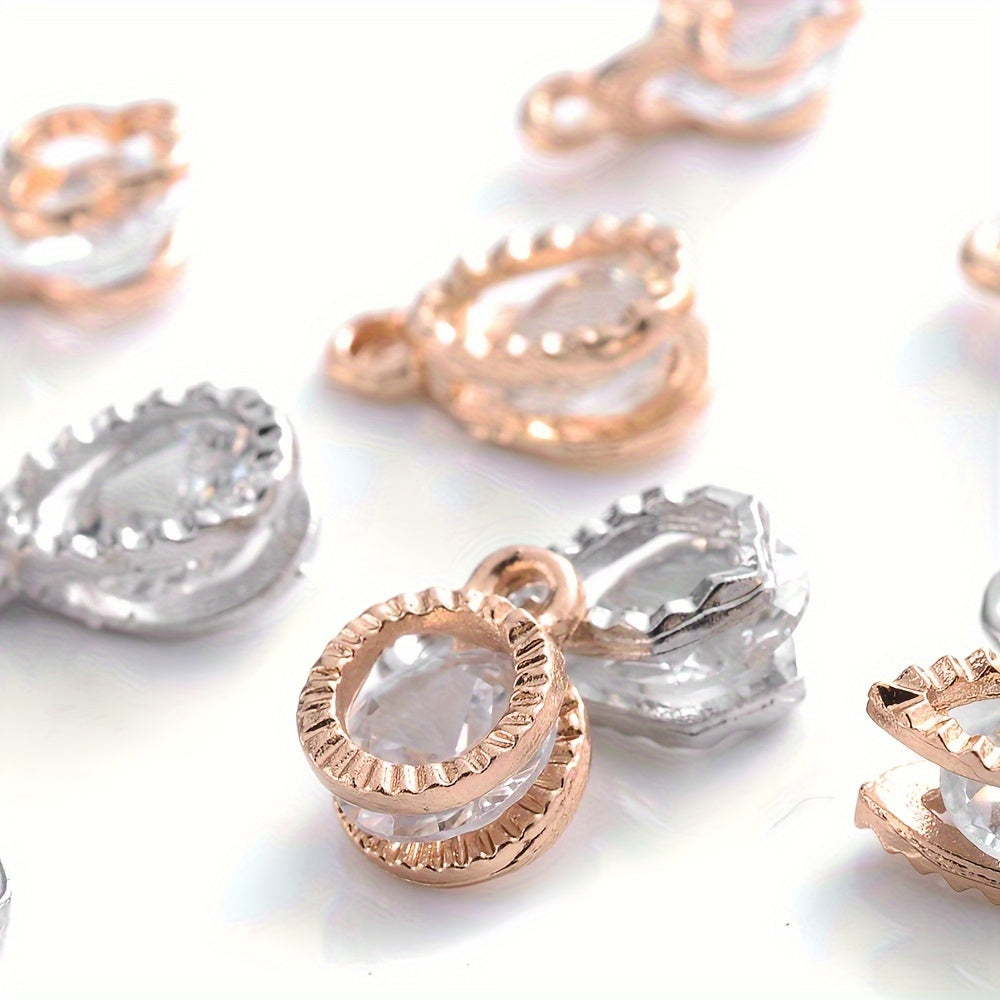 Cubic Alloy Crystal Pendants