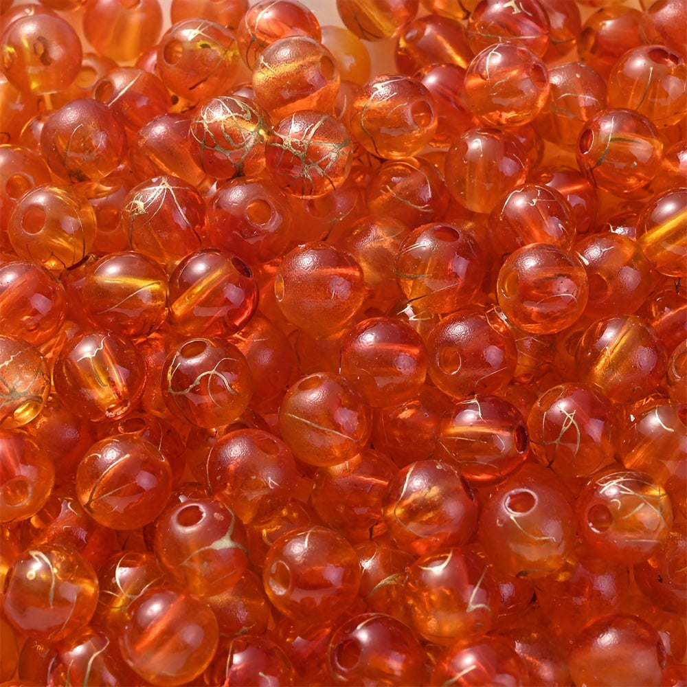 Sparkling Acrylic Spacer Beads
