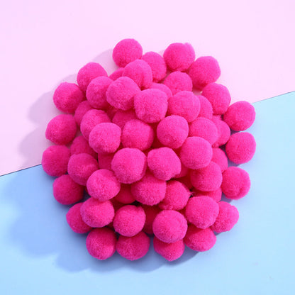 Rainbow Pom Pom Balls