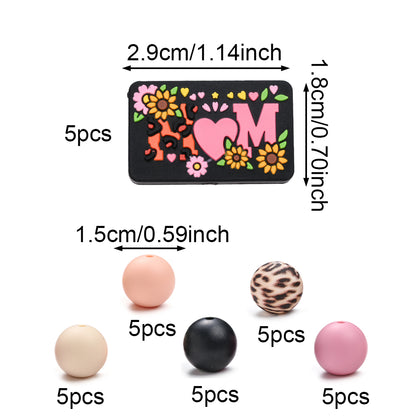 Mother’s Day Silicone Bead Set