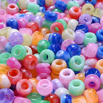 Mixed Heart Butterfly Acrylic Beads