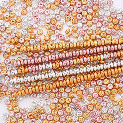 Transparent Alphabet Acrylic Beads