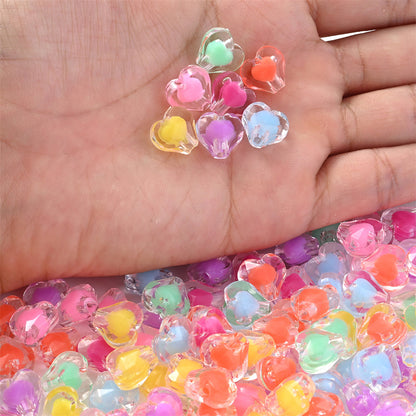 Acrylic Sweet Love AB Beads