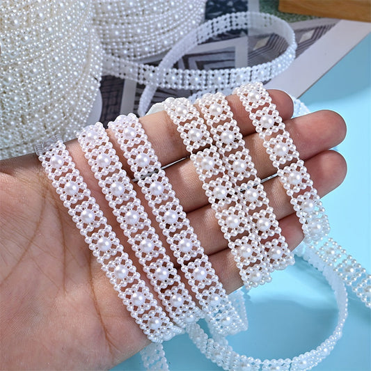 Square Beaded Fringe Chain