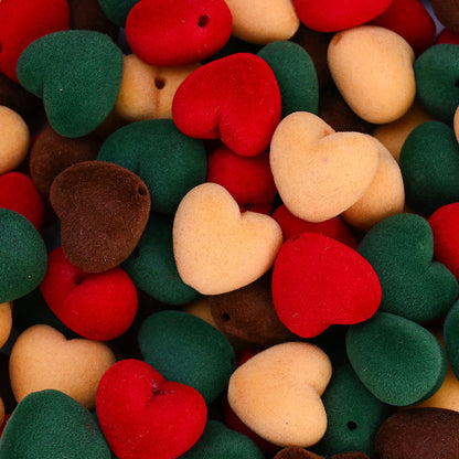Acrylic Love Heart Beads