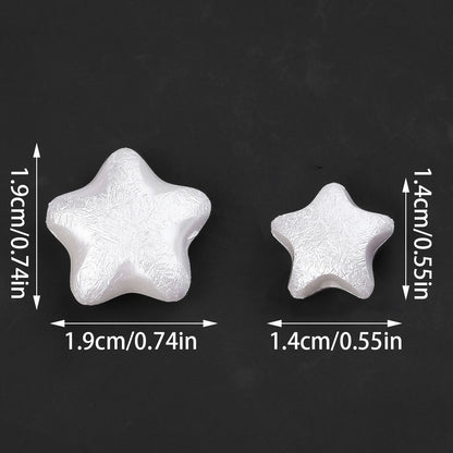 Macaron Matte Heart Spacer Beads