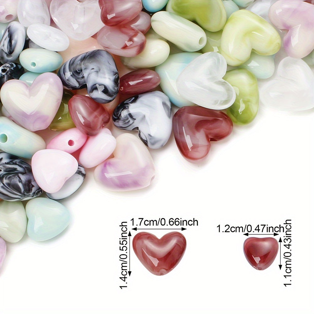 Love Acrylic Beads