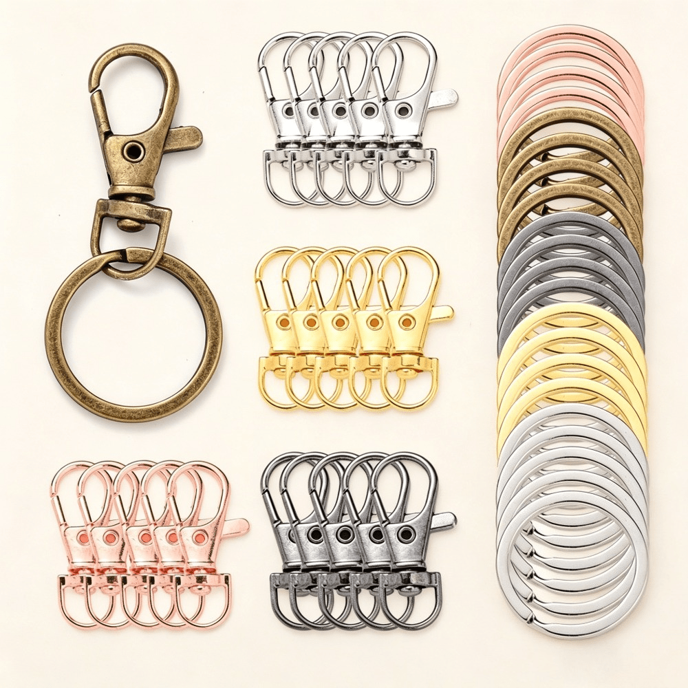 Alloy Keychain Making Kit