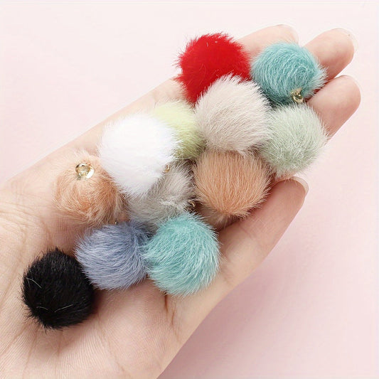 Soft Polyester Round Beads