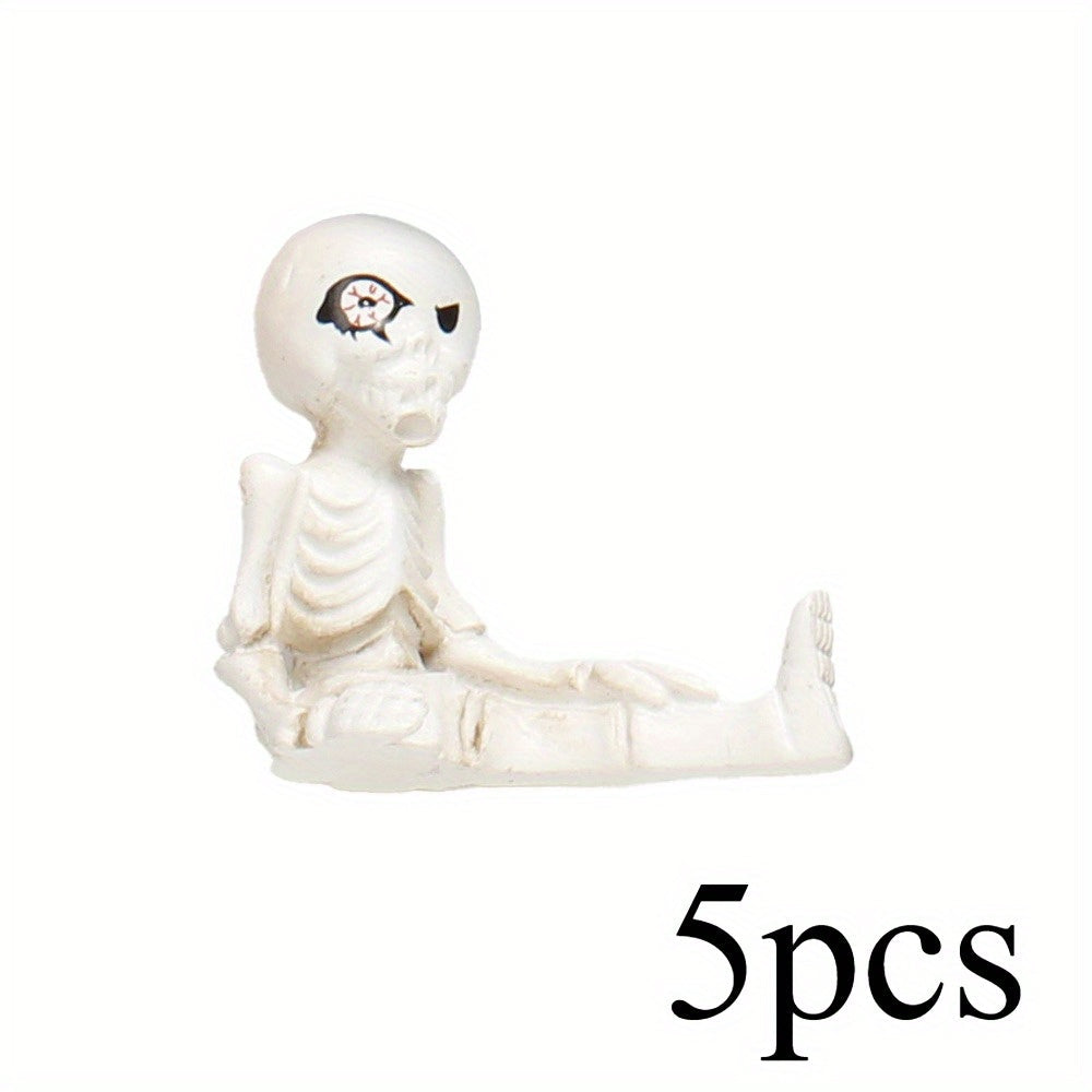 5-Piece Halloween Mini Resin Figurine Set