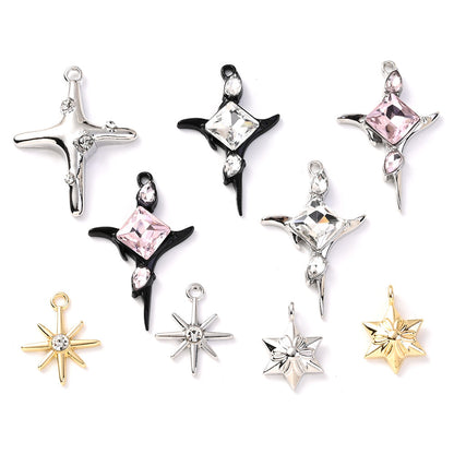 Ramadan Rhinestone Alloy Pendants