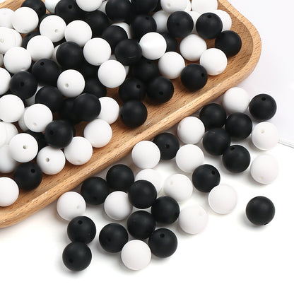 Round Silicone Spacer Beads