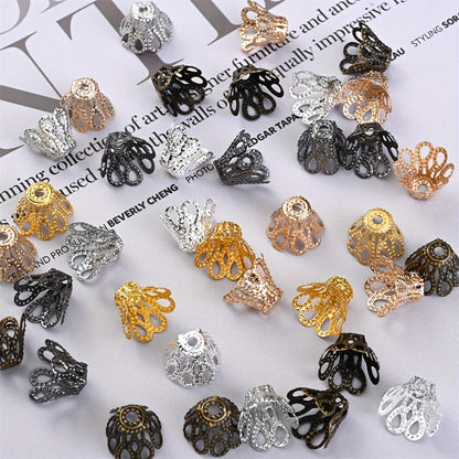 Wine Glass Bead Caps