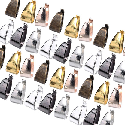 50-Piece Mini Seed Clasps for Jewelry Making