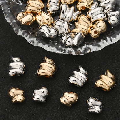 Irregular CCB Spacer Beads