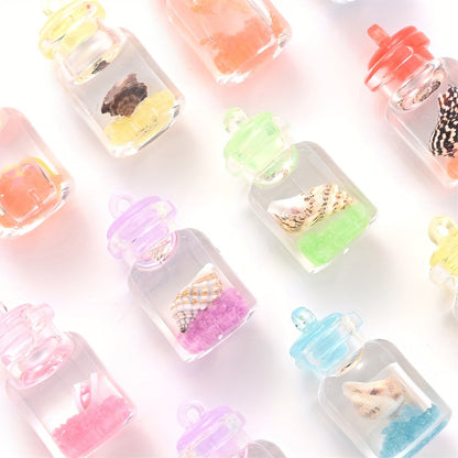 Luminous Bottle Macaron Pendants